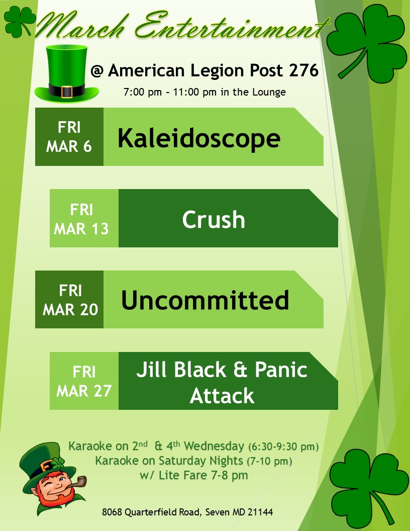 March Lounge Entertainment